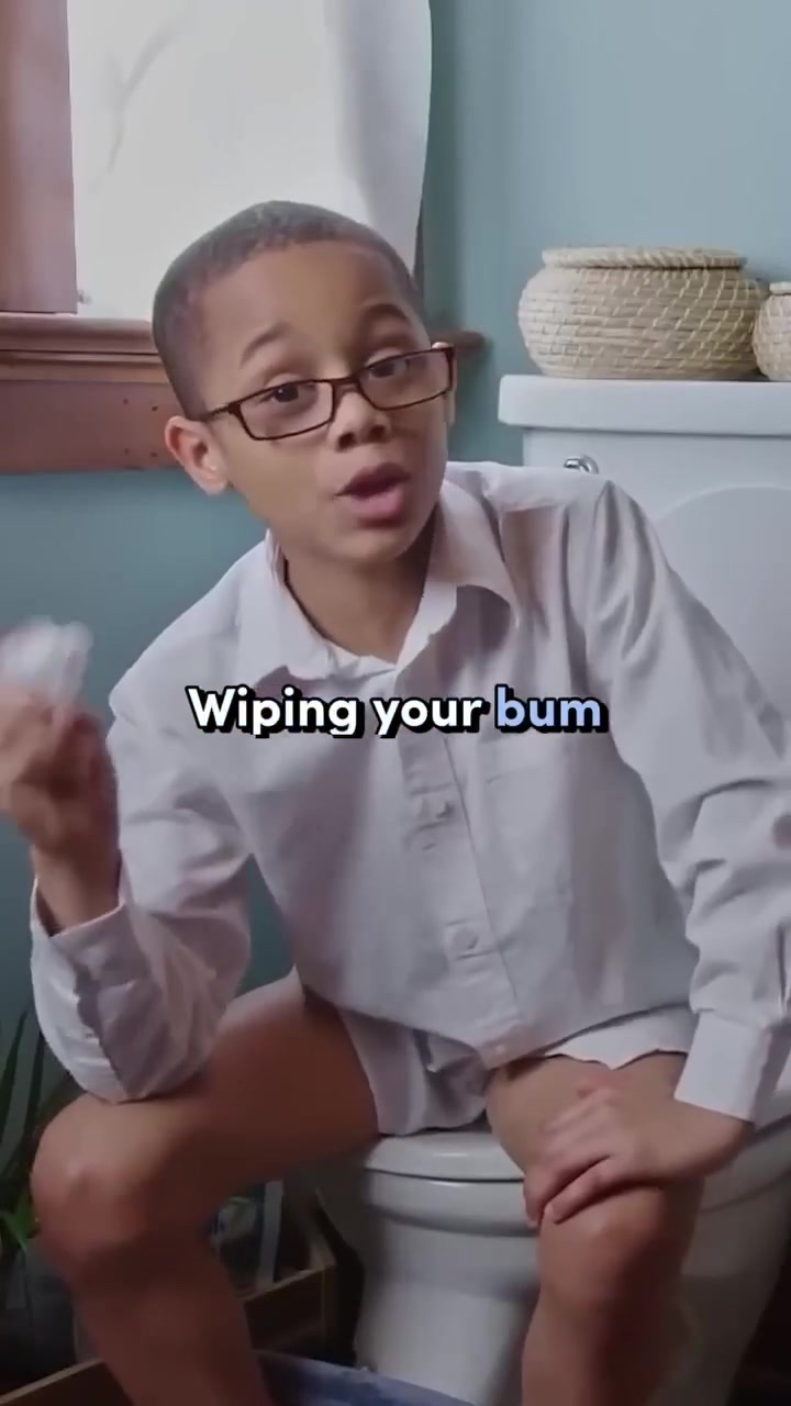 This toilet ad was read by kids